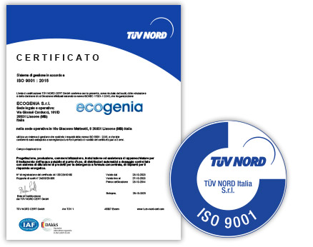 certificato iso 9001 Sistemi di gestione per la qualità